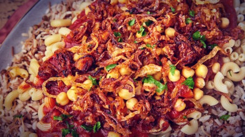 guide de la street food en Egypte : kochari