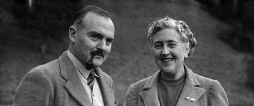 Agatha Christie et l'archéologue, Max Mallowan, son second mari.