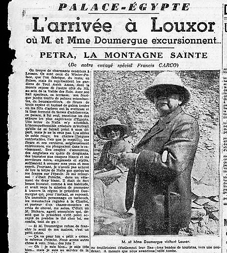 histoire des grands palaces égyptiens