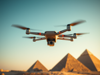 drones totalement interdits lors de votre voyage en Egypte