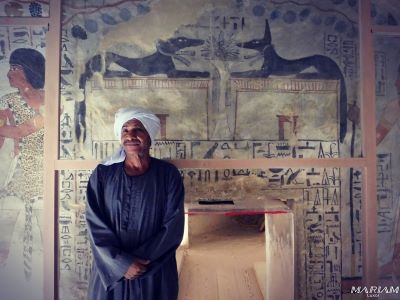 visiter les vallée des nobles : tombe de Sennefer TT96