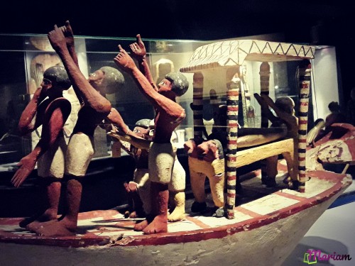 visiter le musée de la momification à Louxor : matériel funéraire