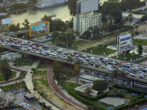 louer une voiture en Egypte pour un road trip : danger de la circulation