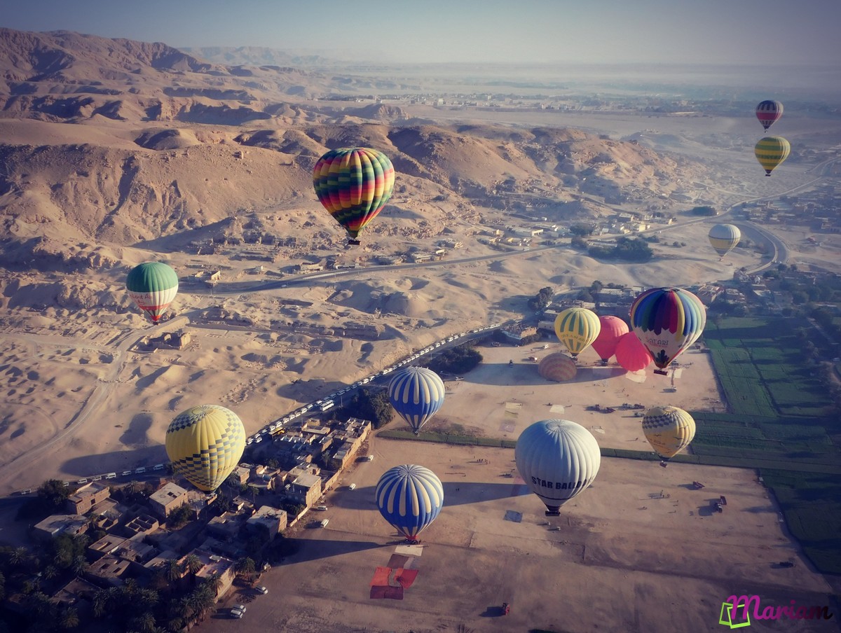 vol montgolfière, ballon à Louxor, prix et réservation