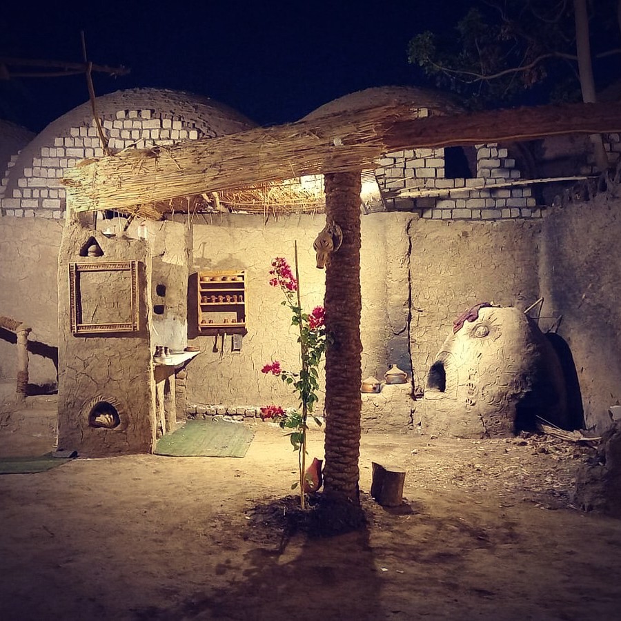où manger à Louxor Rive Ouest : le "old egyptian village"