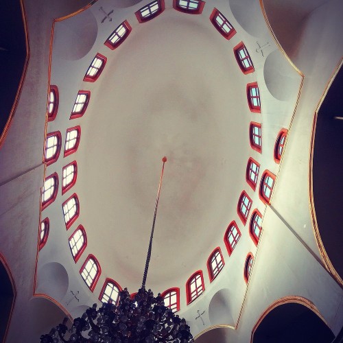 découvrir les églises coptes de Louxor : coupole église de la Vierge Marie