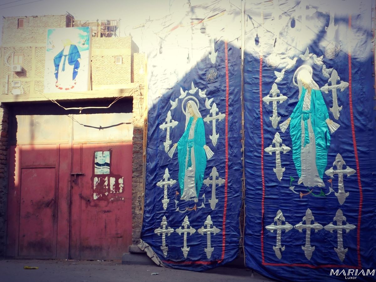 festivités religieuses chrétiennes à Louxor