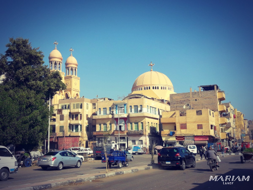 découvrir le patrimoine chrétien copte à Louxor : Eglise de l'Ange Michaël