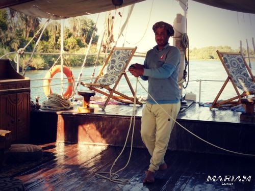 croisière sur le Nil en dahabeya - équipage