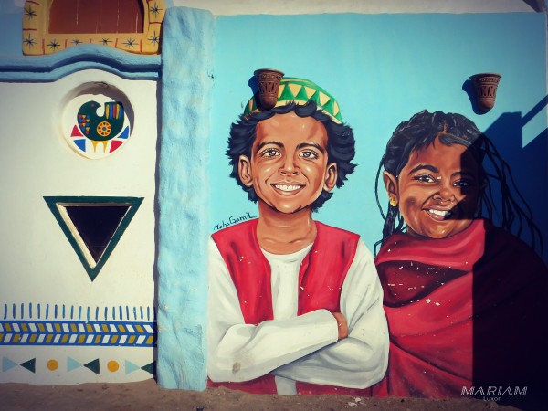 balade excursion en bateau à assouan au village nubien - gharb sehel