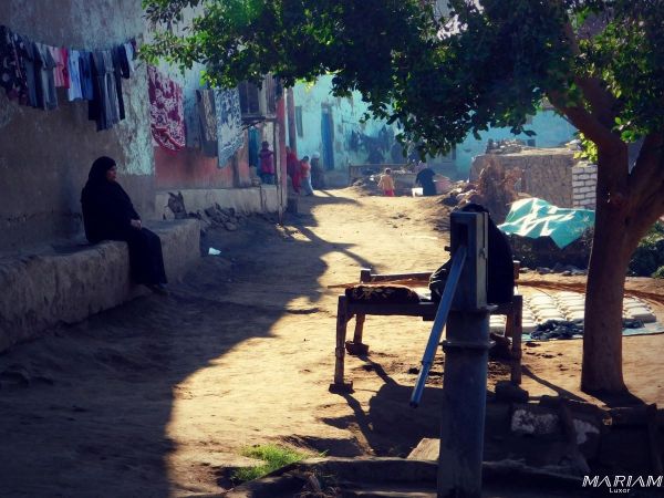 croisière sur le Nil en dahabeya :village de Bassaw