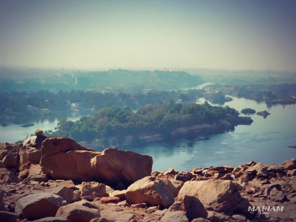 excursion - balade en bateau sur le Nil à Assouan : visite qubbet el hawa et tombes des nobles