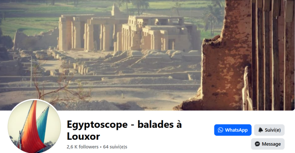 balades à Louxor Facebook
