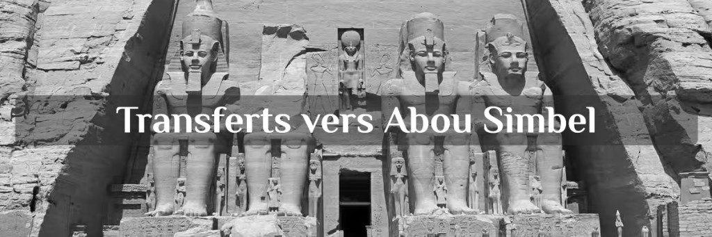 transferts privés d'assouan à Abou Simbel, voyage en Egypte