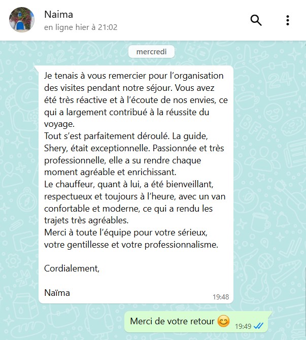 avis agence de voyage alfriend voyage Louxor - balades à Louxor