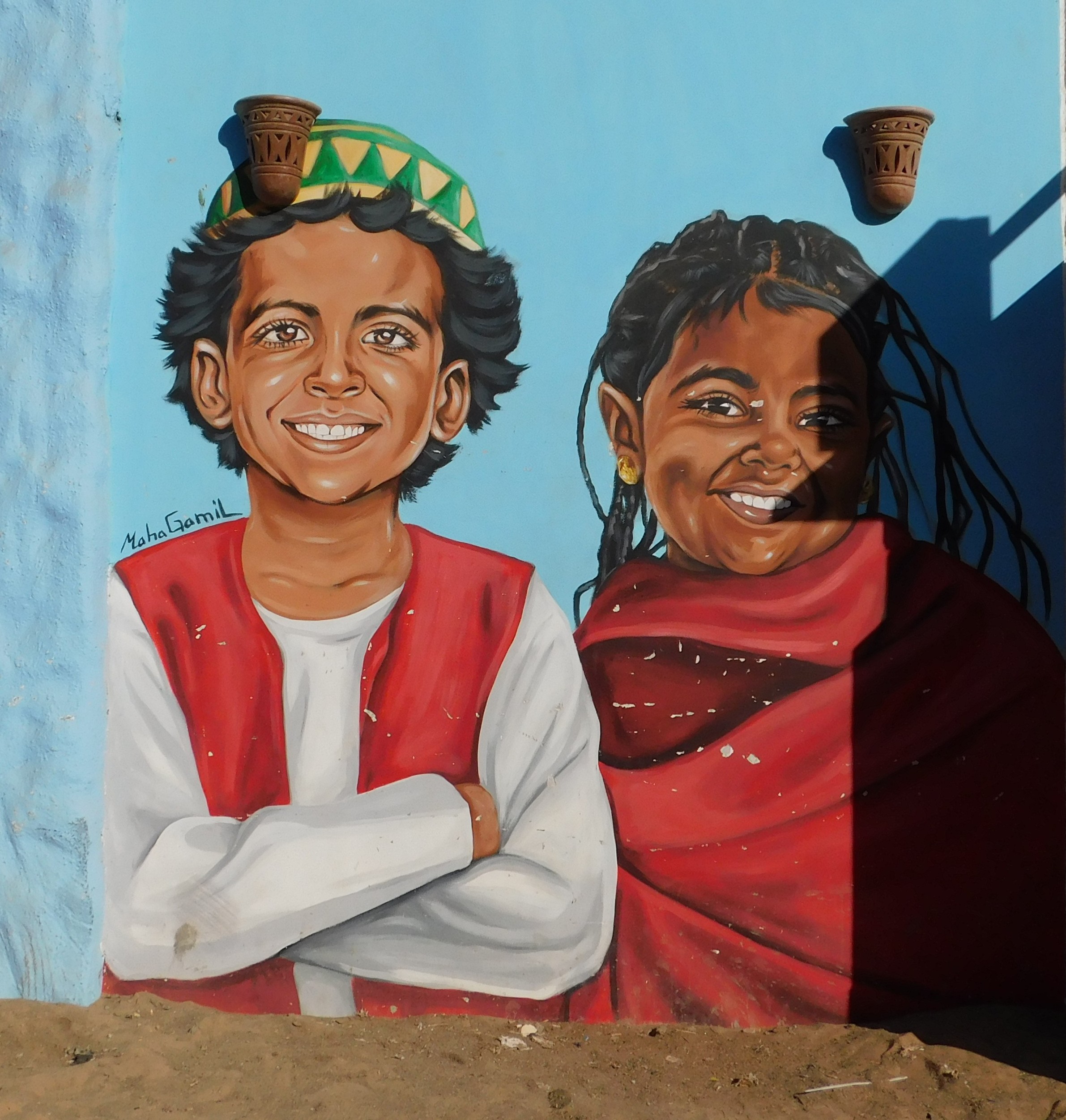 activités à Assouan pour enfants et familles : village nubien