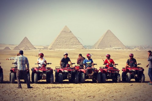 activités pour enfants et ados au Caire : quad aux pyramides