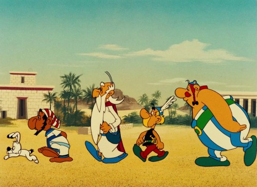 dessins animés et films à destination des enfants pour préparer son voyage en Egypte : Astérix et Cléopâtre