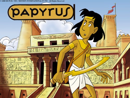 dessins animés et films à destination des enfants pour préparer son voyage en Egypte : Papyrus
