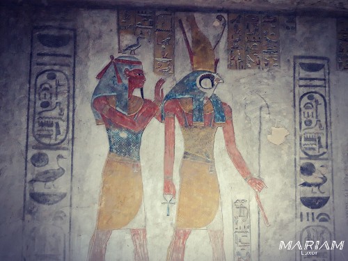 visite de la vallée des rois à Louxor, tombe de Taousert Sethnakht