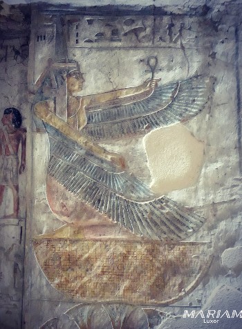 fresques murales vallée des rois Louxor