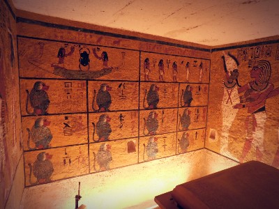 Chambre funéraire de Toutânkhamon dans la Vallée des Rois à Louxor (KV 62)
