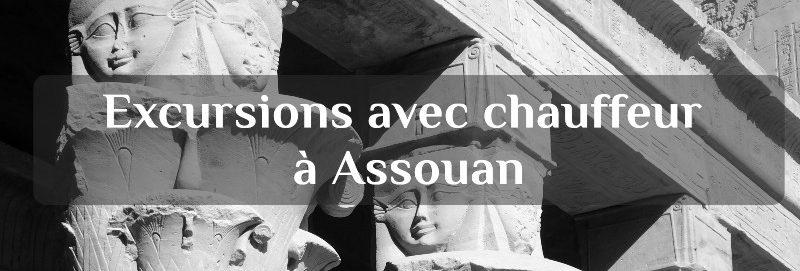 Excursions privées avec chauffeur à Assouan : temple de Philae, barrage, obélisque inachevé, musée de la Nubie et cathédrale copte