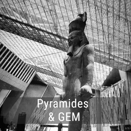 Excursion privée à Gizeh avec chauffeur : pyramides, Sphinx et Grand Musée Égyptien à votre rythme